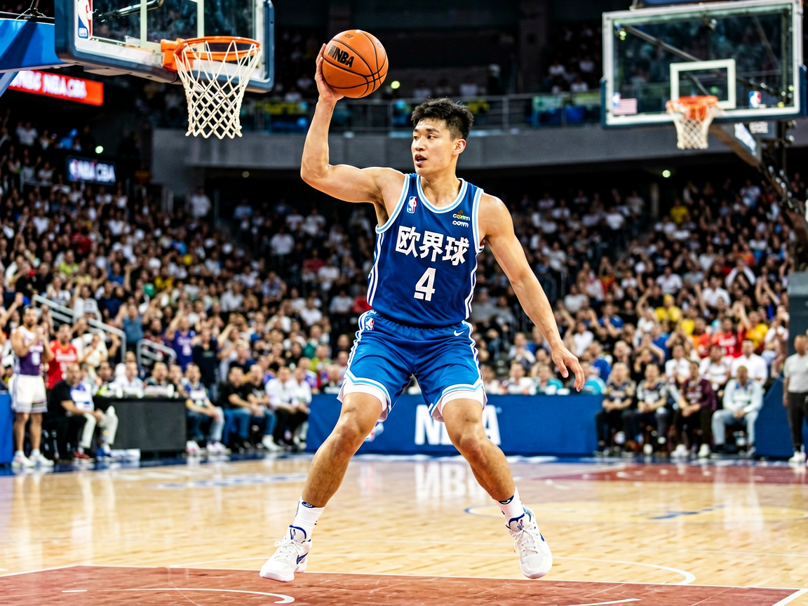 篮球赛事资讯板块，展示NBA与CBA等篮球内容入口